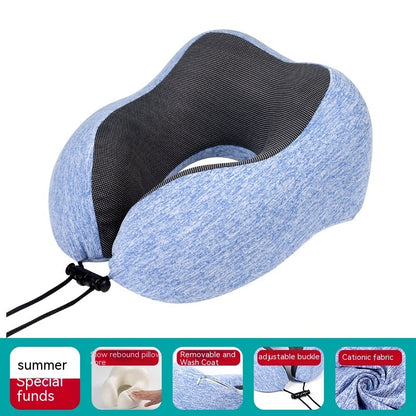 U-shaped Travel Neck Pillow Memory Foam