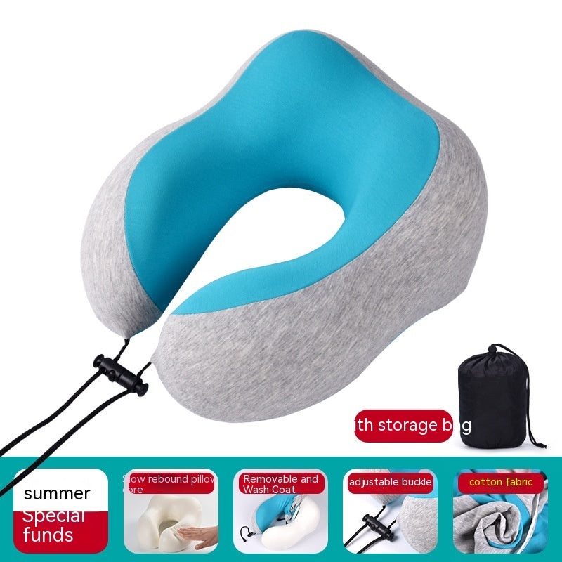 U-shaped Travel Neck Pillow Memory Foam