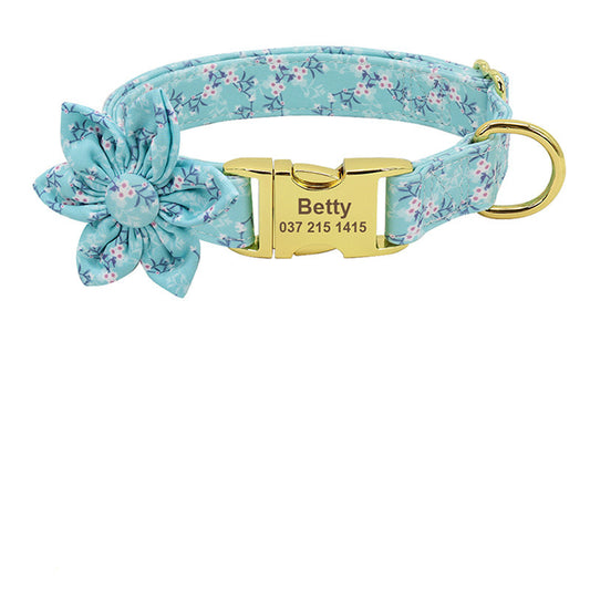 Personalized Nylon Dog Collar