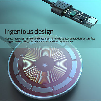 Mobile Phone MagSlim Magnetic Wireless Charger