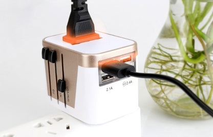 Multi-country travel adapter