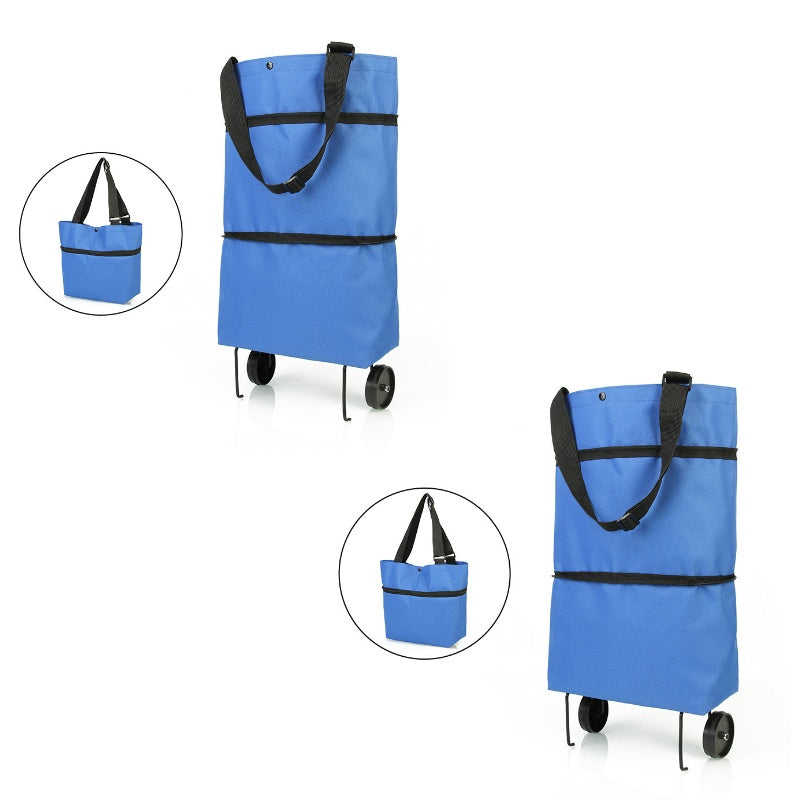 Reusable Shopping Bags with Wheels