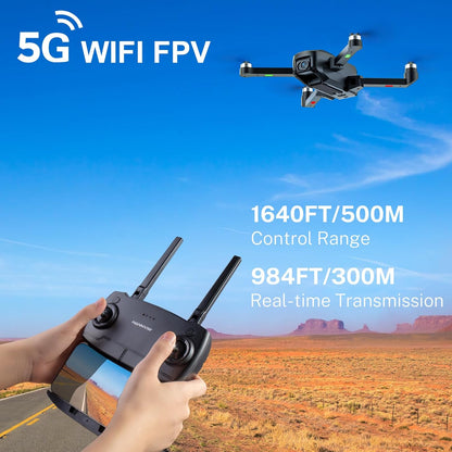 H330S GPS Drohne Mit Kamera 4K Für Erwachsene, RC Quadrocopter 5G FPV Übertragung, Unter 249G, Bürstenloser Motor, Langstrecke, Smart Return, Optischer Fluss, Follow-Modus Drone Für Anfänger