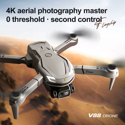 Professional Drone 4K High Definition Aerial Photography GPS Remote Control Aircraft Quadcopter Toy UAV Smart Hover 100M Drone