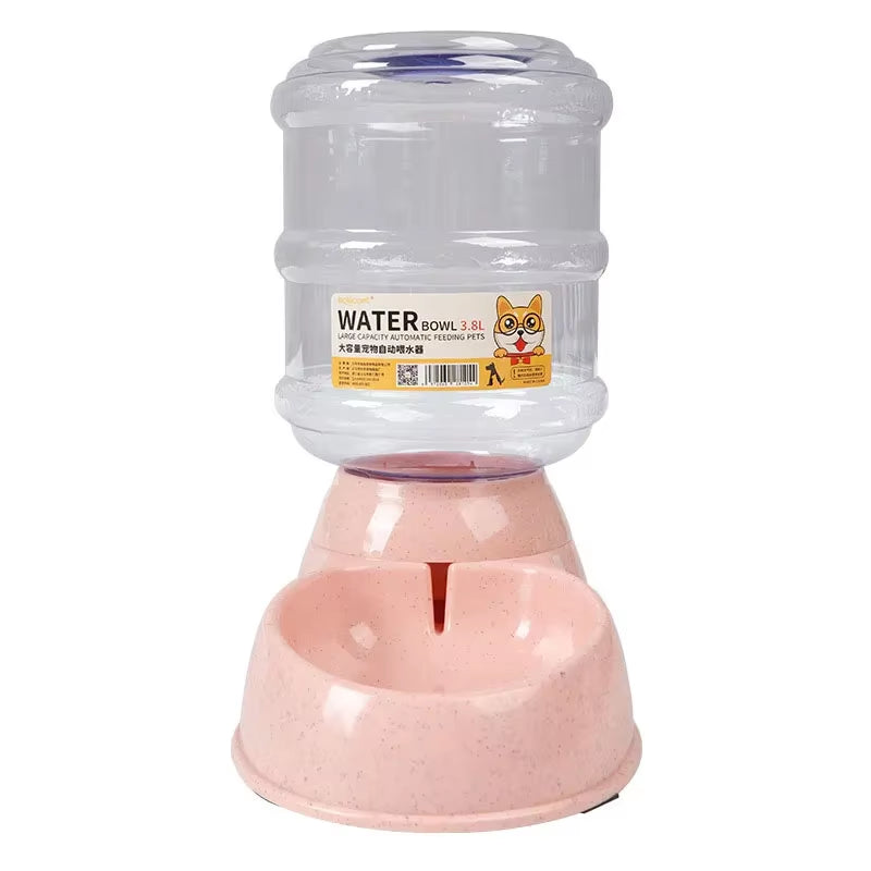 Dog Automatic Feeders Plastic Water Bottle Cat Bowl Feeding and Drinking Dog Water Dispenser Pet Feeding Bowl Pet Supplies