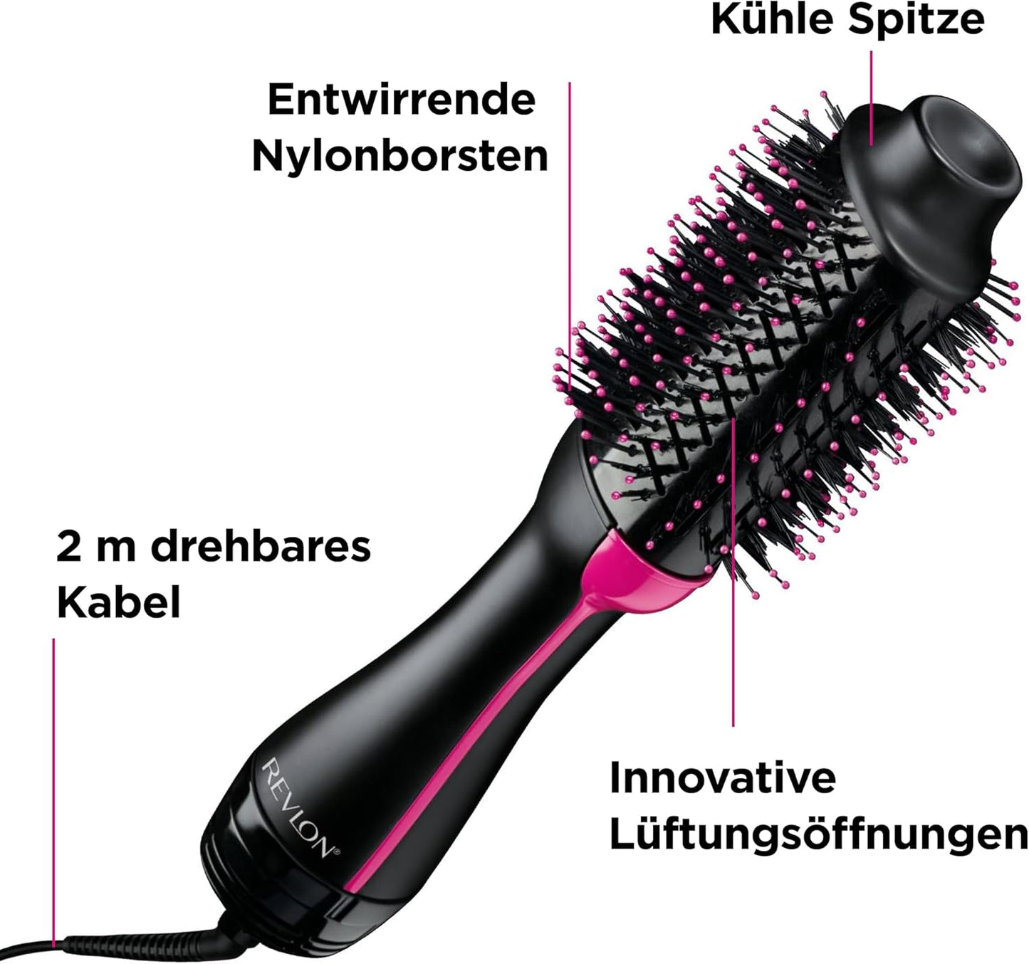 Revlon RVDR5222 Salon One-Steptm Haartrockner Und Volumiser Mit Kamm Zum Abteilen