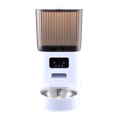 5L Smart Wifi APP Camera Automatic Pet Feeder Cat Food Dispenser Video Smart Feeder for Cats Dogs Pet Dry Food Bowl