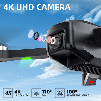 H330S GPS Drohne Mit Kamera 4K Für Erwachsene, RC Quadrocopter 5G FPV Übertragung, Unter 249G, Bürstenloser Motor, Langstrecke, Smart Return, Optischer Fluss, Follow-Modus Drone Für Anfänger