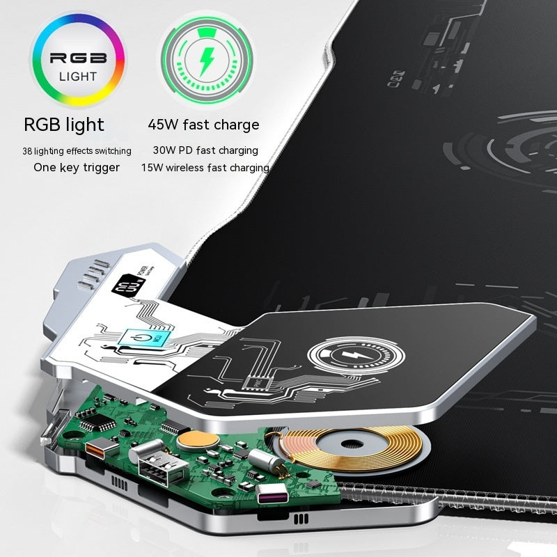 RGB Wireless Charging Mouse Pad