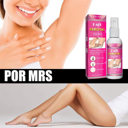 30Ml Powerful Hair Removal Spray Super Natural Painless Permanent Hair Remover for Women Men Whole Body Depilatory Cream