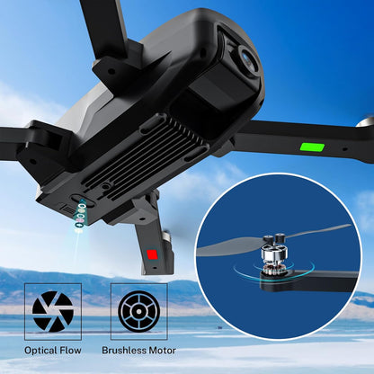 H330S GPS Drohne Mit Kamera 4K Für Erwachsene, RC Quadrocopter 5G FPV Übertragung, Unter 249G, Bürstenloser Motor, Langstrecke, Smart Return, Optischer Fluss, Follow-Modus Drone Für Anfänger