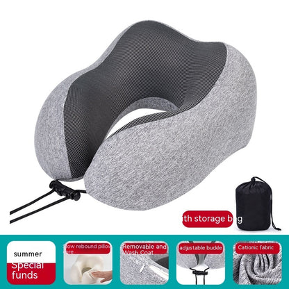 U-shaped Travel Neck Pillow Memory Foam