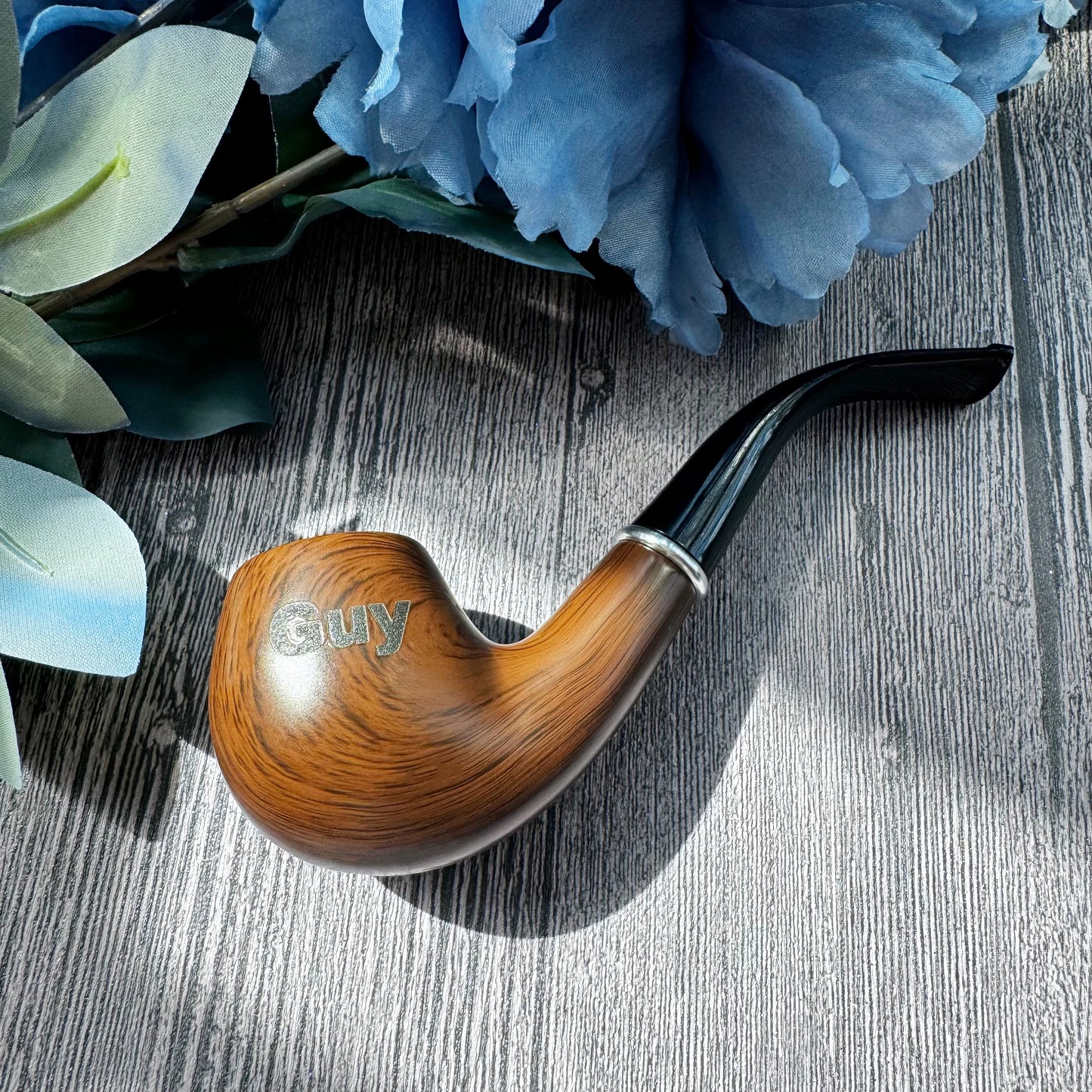 Personalization Wooden Smoke Pipe, Customized Groomsman Gift, the Best Gift for a Father, for a Man, the Perfect Gift for Smokers