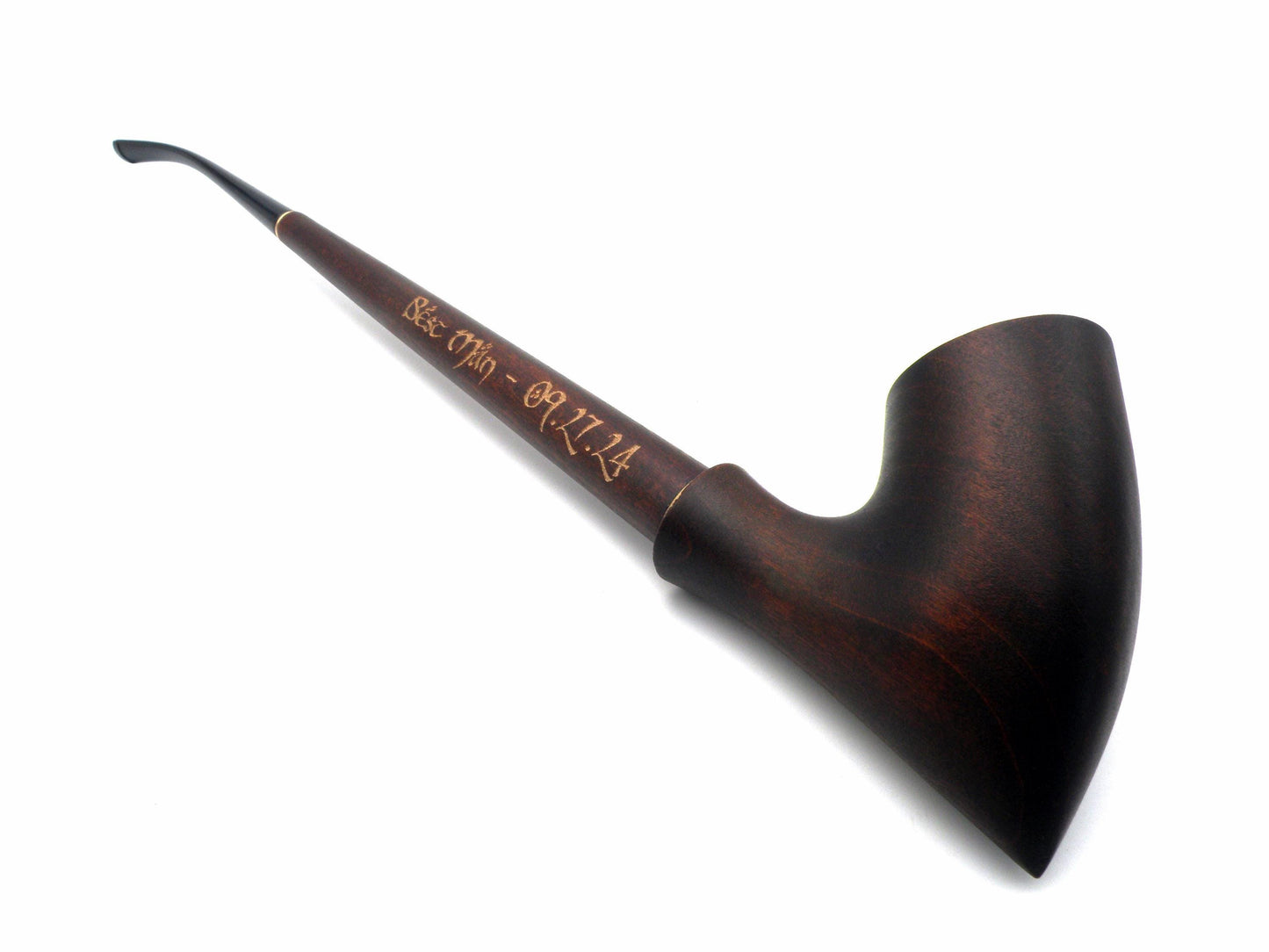 Wooden Smoking Pipe Churchwarden Pipe Long Tobacco Pipe for Smoking Gift for Him Wood Pipe with Long Stem Long Pipe for Tobacco